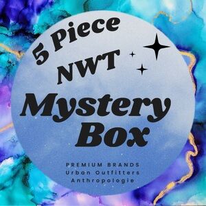 5 Piece NWT Mystery Box Free People Anthropologie Urban Outfitters Reseller New